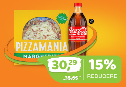 Pizza Margherita / Diavola + Coca Cola